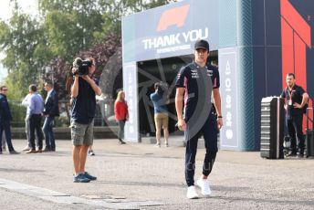 World © Octane Photographic Ltd. Formula 1 – Belgium GP - Paddock. SportPesa Racing Point RP19 – Lance Stroll. Circuit de Spa Francorchamps, Belgium. Thursday 28th August 2019.