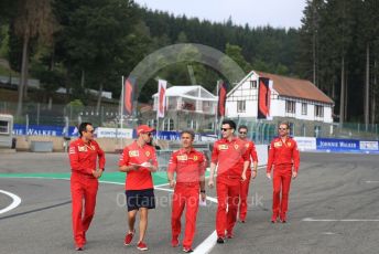 World © Octane Photographic Ltd. Formula 1 – Belgium GP - Paddock. Scuderia Ferrari SF90 – Sebastian Vettel. Circuit de Spa Francorchamps, Belgium. Thursday 28th August 2019.