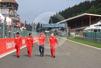 World © Octane Photographic Ltd. Formula 1 – Belgium GP - Paddock. Scuderia Ferrari SF90 – Charles Leclerc. Circuit de Spa Francorchamps, Belgium. Thursday 28th August 2019.