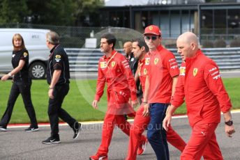 World © Octane Photographic Ltd. Formula 1 – Belgium GP - Paddock. Scuderia Ferrari SF90 – Charles Leclerc. Circuit de Spa Francorchamps, Belgium. Thursday 28th August 2019.