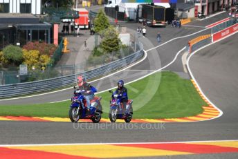 World © Octane Photographic Ltd. Formula 1 – Belgium GP - Paddock. Scuderia Toro Rosso STR14 – Daniil Kvyat. Circuit de Spa Francorchamps, Belgium. Thursday 28th August 2019.