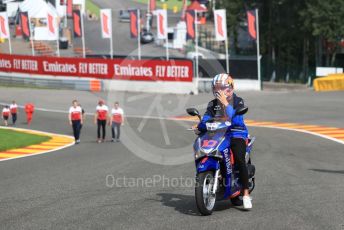 World © Octane Photographic Ltd. Formula 1 – Belgium GP - Paddock. Scuderia Toro Rosso - Pierre Gasly. Circuit de Spa Francorchamps, Belgium. Thursday 28th August 2019.
