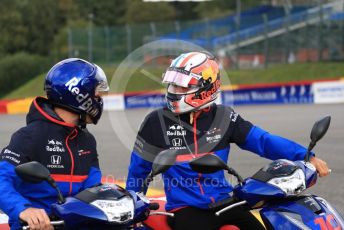 World © Octane Photographic Ltd. Formula 1 – Belgium GP - Paddock. Scuderia Toro Rosso - Pierre Gasly. Circuit de Spa Francorchamps, Belgium. Thursday 28th August 2019.