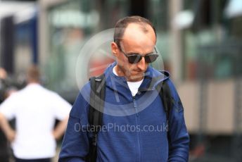 World © Octane Photographic Ltd. Formula 1 – Belgium GP - Paddock. ROKiT Williams Racing FW42 – Robert Kubica. Circuit de Spa Francorchamps, Belgium. Thursday 28th August 2019.