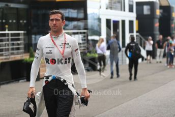 World © Octane Photographic Ltd. Formula 1 – Belgium GP - Paddock. ROKiT Williams Racing FW 42 - Nicholas Latifi. Circuit de Spa Francorchamps, Belgium. Thursday 28th August 2019.