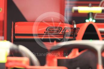 World © Octane Photographic Ltd. Formula 1 – Belgium GP - Pit Lane. Scuderia Ferrari SF90. Circuit de Spa Francorchamps, Belgium. Thursday 28th August 2019.