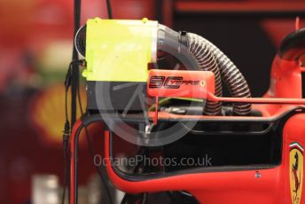 World © Octane Photographic Ltd. Formula 1 – Belgium GP - Pit Lane. Scuderia Ferrari SF90. Circuit de Spa Francorchamps, Belgium. Thursday 28th August 2019.