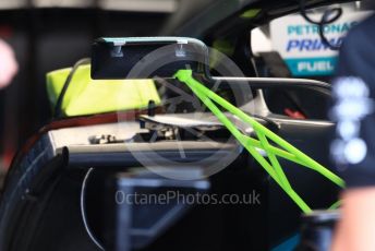 World © Octane Photographic Ltd. Formula 1 – Belgium GP - Pit Lane. Mercedes AMG Petronas Motorsport AMG F1 W10 EQ Power+. Circuit de Spa Francorchamps, Belgium. Thursday 28th August 2019.