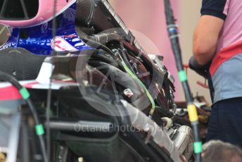 World © Octane Photographic Ltd. Formula 1 – Belgium GP - Pit Lane. SportPesa Racing Point RP19.  Circuit de Spa Francorchamps, Belgium. Thursday 28th August 2019.