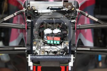 World © Octane Photographic Ltd. Formula 1 – Belgium GP - Pit Lane. SportPesa Racing Point RP19.  Circuit de Spa Francorchamps, Belgium. Thursday 28th August 2019.