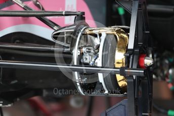 World © Octane Photographic Ltd. Formula 1 – Belgium GP - Pit Lane. SportPesa Racing Point RP19.  Circuit de Spa Francorchamps, Belgium. Thursday 28th August 2019.