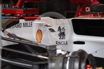 World © Octane Photographic Ltd. Formula 1 – Belgium GP - Pit Lane. Alfa Romeo Racing C38. Circuit de Spa Francorchamps, Belgium. Thursday 28th August 2019.