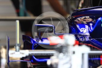 World © Octane Photographic Ltd. Formula 1 – Belgium GP - Pit Lane. Scuderia Toro Rosso STR14. Circuit de Spa Francorchamps, Belgium. Thursday 28th August 2019.