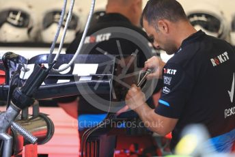 World © Octane Photographic Ltd. Formula 1 – Belgium GP - Pit Lane. ROKiT Williams Racing FW42. Circuit de Spa Francorchamps, Belgium. Thursday 28th August 2019.