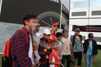 World © Octane Photographic Ltd. Formula 1 – Belgium GP - Paddock. Scuderia Ferrari SF90 – Sebastian Vettel. Circuit de Spa Francorchamps, Belgium. Thursday 28th August 2019.