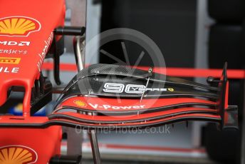 World © Octane Photographic Ltd. Formula 1 – Belgium GP - Pit Lane. Scuderia Ferrari SF90. Circuit de Spa Francorchamps, Belgium. Thursday 28th August 2019.