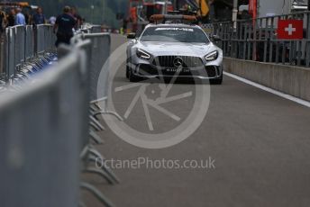 World © Octane Photographic Ltd. Formula 1 – Belgium GP - Pit Lane. Safety Car. Circuit de Spa Francorchamps, Belgium. Thursday 28th August 2019.
