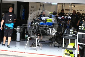 World © Octane Photographic Ltd. Formula 1 – Belgium GP - Pit Lane. ROKiT Williams Racing FW42. Circuit de Spa Francorchamps, Belgium. Thursday 28th August 2019.