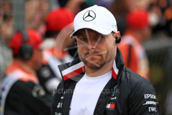 World © Octane Photographic Ltd. Formula 1 – British GP - Drivers Parade. Mercedes AMG Petronas Motorsport AMG F1 W10 EQ Power+ - Valtteri Bottas. Silverstone Circuit, Towcester, Northamptonshire. Sunday 14th July 2019.