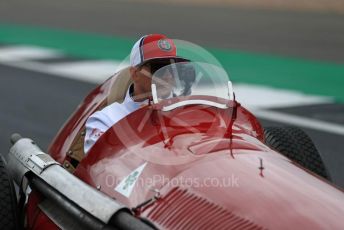 World © Octane Photographic Ltd. Formula 1 – British GP - Drivers Parade. Alfa Romeo Racing C38 – Kimi Raikkonen. Silverstone Circuit, Towcester, Northamptonshire. Sunday 14th July 2019.