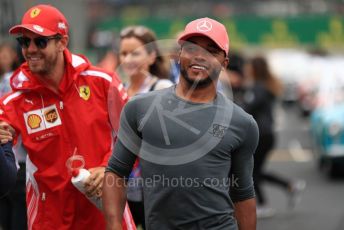 World © Octane Photographic Ltd. Formula 1 – British GP - Drivers Parade. Nic Hamilton. Silverstone Circuit, Towcester, Northamptonshire. Sunday 14th July 2019.