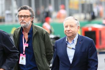 World © Octane Photographic Ltd. Formula 1 - British GP - Grid. Jean Todt – President of FIA. Silverstone Circuit, Towcester, Northamptonshire. Sunday 14th July 2019.