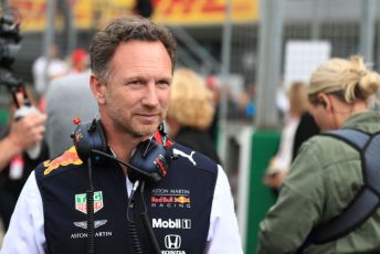 World © Octane Photographic Ltd. Formula 1 – British GP - Grid. Christian Horner - Team Principal of Red Bull Racing. Silverstone Circuit, Towcester, Northamptonshire. Sunday 14th July 2019