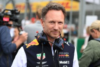 World © Octane Photographic Ltd. Formula 1 – British GP - Grid. Christian Horner - Team Principal of Red Bull Racing. Silverstone Circuit, Towcester, Northamptonshire. Sunday 14th July 2019