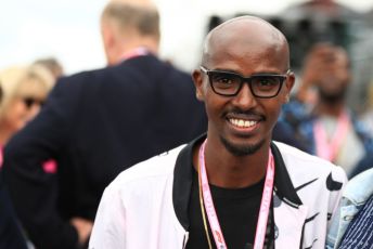 World © Octane Photographic Ltd. Formula 1 – British GP - Grid. Mo Farah. Silverstone Circuit, Towcester, Northamptonshire. Sunday 14th July 2019