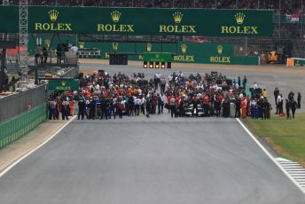 World © Octane Photographic Ltd. Formula 1 – British GP - Grid. Silverstone Circuit, Towcester, Northamptonshire. Sunday 14th July 2019