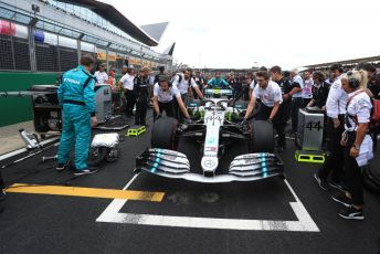 World © Octane Photographic Ltd. Formula 1 – British GP - Grid. Mercedes AMG Petronas Motorsport AMG F1 W10 EQ Power+ - Lewis Hamilton. Silverstone Circuit, Towcester, Northamptonshire. Sunday 14th July 2019