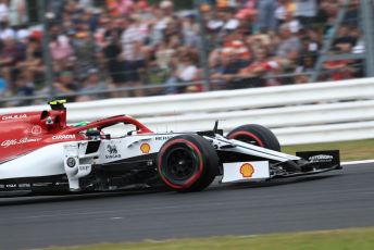 World © Octane Photographic Ltd. Formula 1 – British GP - Qualifying. Alfa Romeo Racing C38 – Antonio Giovinazzi. Silverstone Circuit, Towcester, Northamptonshire. Saturday 13th July 2019.