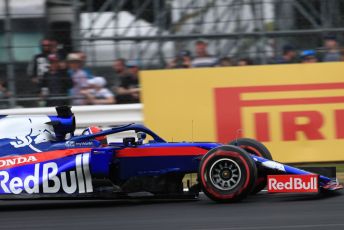 World © Octane Photographic Ltd. Formula 1 – British GP - Qualifying. Scuderia Toro Rosso STR14 – Daniil Kvyat. Silverstone Circuit, Towcester, Northamptonshire. Saturday 13th July 2019.