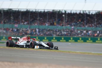 World © Octane Photographic Ltd. Formula 1 – British GP - Qualifying. Alfa Romeo Racing C38 – Antonio Giovinazzi. Silverstone Circuit, Towcester, Northamptonshire. Saturday 13th July 2019.