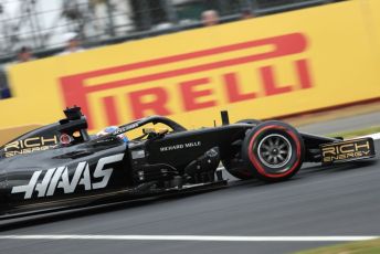 World © Octane Photographic Ltd. Formula 1 – British GP - Qualifying. Rich Energy Haas F1 Team VF19 – Romain Grosjean. Silverstone Circuit, Towcester, Northamptonshire. Saturday 13th July 2019.
