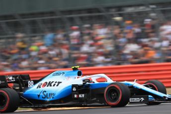 World © Octane Photographic Ltd. Formula 1 – British GP - Qualifying. ROKiT Williams Racing FW42 – Robert Kubica. Silverstone Circuit, Towcester, Northamptonshire. Saturday 13th July 2019.