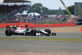World © Octane Photographic Ltd. Formula 1 – British GP - Qualifying. Alfa Romeo Racing C38 – Antonio Giovinazzi. Silverstone Circuit, Towcester, Northamptonshire. Saturday 13th July 2019.