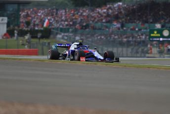 World © Octane Photographic Ltd. Formula 1 – British GP - Qualifying. Scuderia Toro Rosso STR14 – Alexander Albon. Silverstone Circuit, Towcester, Northamptonshire. Saturday 13th July 2019.