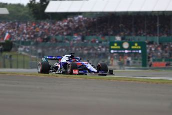World © Octane Photographic Ltd. Formula 1 – British GP - Qualifying. Scuderia Toro Rosso STR14 – Daniil Kvyat. Silverstone Circuit, Towcester, Northamptonshire. Saturday 13th July 2019.