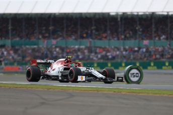 World © Octane Photographic Ltd. Formula 1 – British GP - Qualifying. Alfa Romeo Racing C38 – Antonio Giovinazzi. Silverstone Circuit, Towcester, Northamptonshire. Saturday 13th July 2019.