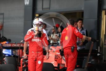 World © Octane Photographic Ltd. Formula 1 – British GP - Qualifying. Scuderia Ferrari SF90 – Sebastian Vettel. Silverstone Circuit, Towcester, Northamptonshire. Saturday 13th July 2019.