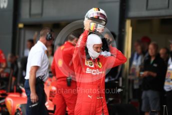 World © Octane Photographic Ltd. Formula 1 – British GP - Qualifying. Scuderia Ferrari SF90 – Sebastian Vettel. Silverstone Circuit, Towcester, Northamptonshire. Saturday 13th July 2019.