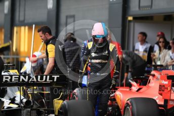 World © Octane Photographic Ltd. Formula 1 – British GP - Qualifying. Renault Sport F1 Team RS19 – Daniel Ricciardo. Silverstone Circuit, Towcester, Northamptonshire. Saturday 13th July 2019.