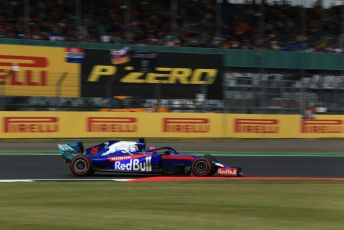 World © Octane Photographic Ltd. Formula 1 – British GP - Qualifying. Scuderia Toro Rosso STR14 – Daniil Kvyat. Silverstone Circuit, Towcester, Northamptonshire. Saturday 13th July 2019.
