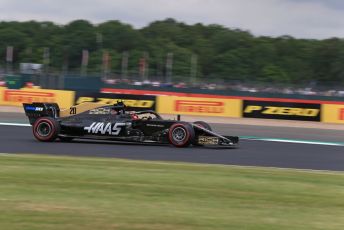 World © Octane Photographic Ltd. Formula 1 – British GP - Qualifying. Rich Energy Haas F1 Team VF19 – Kevin Magnussen. Silverstone Circuit, Towcester, Northamptonshire. Saturday 13th July 2019.