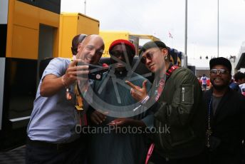 World © Octane Photographic Ltd. Formula 1 – British GP - Qualifying. Will.I.AM . Silverstone Circuit, Towcester, Northamptonshire. Saturday 13th July 2019.