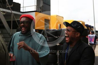 World © Octane Photographic Ltd. Formula 1 – British GP - Qualifying. Will.I.AM . Silverstone Circuit, Towcester, Northamptonshire. Saturday 13th July 2019.