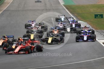 World © Octane Photographic Ltd. Formula 1 – British GP - Race. Scuderia Toro Rosso STR14 – Alexander Albon. Silverstone Circuit, Towcester, Northamptonshire. Sunday 14th July 2019.
