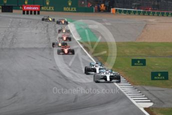 World © Octane Photographic Ltd. Formula 1 – British GP - Race. Mercedes AMG Petronas Motorsport AMG F1 W10 EQ Power+ - Valtteri Bottas. Silverstone Circuit, Towcester, Northamptonshire. Sunday 14th July 2019.