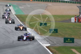 World © Octane Photographic Ltd. Formula 1 – British GP - Race. Scuderia Toro Rosso STR14 – Alexander Albon. Silverstone Circuit, Towcester, Northamptonshire. Sunday 14th July 2019.